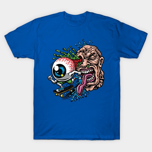 Eye Skate T-Shirt by jimbophillips